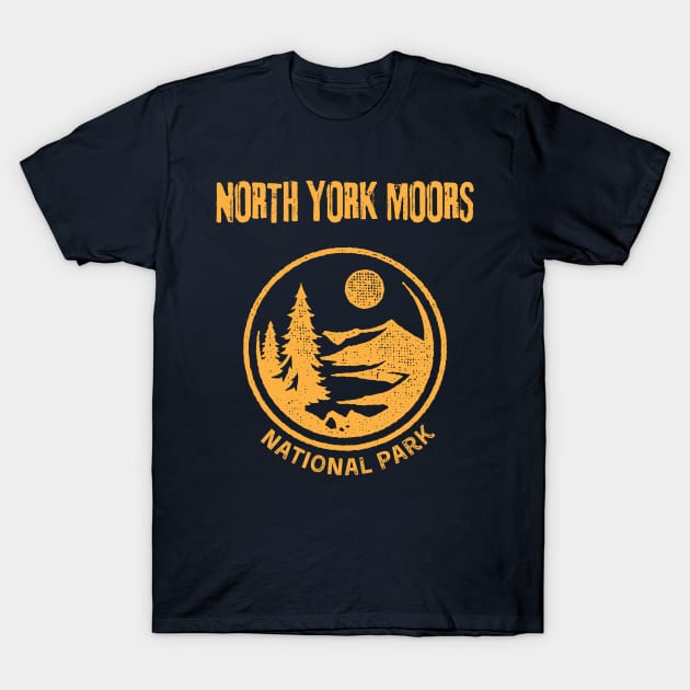North York Moors National Park T-Shirt by soulfulprintss8